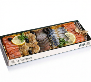 מגש דגים מעושנים